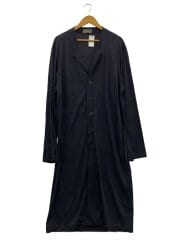 画像：ロングカーディガン(薄手)/3/コットン/BLK/HN-T48-087/ロングカーディガン