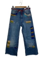 画像：24SS/パッチワークデニム/30/デニム/BLU/PUJU0019L4