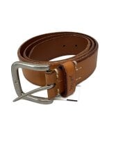 画像：ベルト/レザー/BRW/無地/メンズ