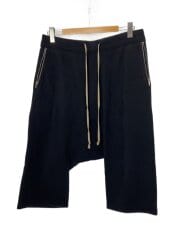 画像：色褪せ有/サルエルパンツ/--/コットン/BLK/無地