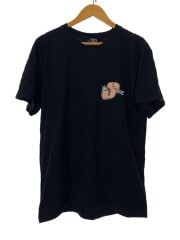 画像：Tシャツ/L/コットン/BLK