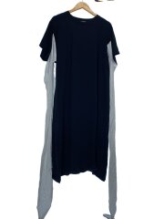 画像：半袖ワンピース/S/コットン/BLK/S32CT0975 S21058