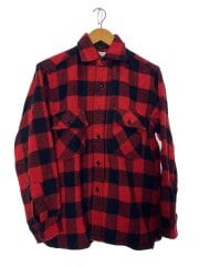 画像：50s-60s/ネルシャツ/--/--/RED/チェック