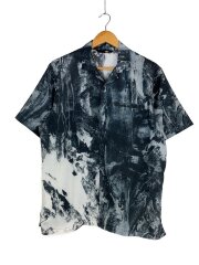 画像：S/S WALLS SHIRT/M/ポリエステル/ブラック/総柄/NR22204