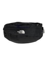 画像：ウエストバッグ/ナイロン/ブラック/無地