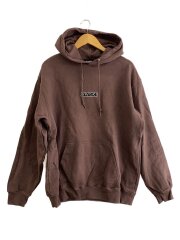 画像：パーカー/L/コットン/BRW/無地/101243012004