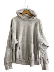 画像：パーカー/XL/コットン/WHT/無地