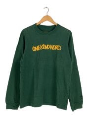 画像：長袖Tシャツ/2/コットン/グリーン/23-0467S//