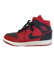 画像：AIR JORDAN 1 MID_エア ジョーダン 1 ミッド/26cm/RED