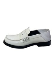 画像：ローファー/35/WHT/レザー