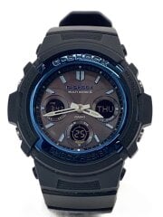画像：ソーラー腕時計・G-SHOCK/デジアナ/セラミック/BLK/BLK/SS
