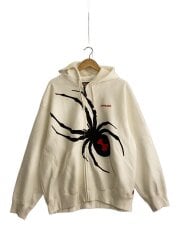 画像：24AW/Spyder Zip Up Hooded Sweatshirt/L/コットン/WHT//
