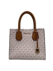 画像：ハンドバッグ/レザー/CRM/総柄/AC-1907/ショルダー紐欠品