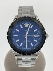 画像：自動巻腕時計/ステンレス/BLU/SLV/SS/VEZI00219/20251004日差+19