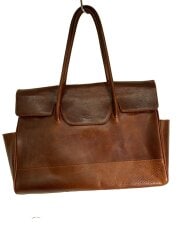 画像：トートバッグ/レザー/BRW