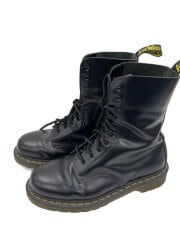 画像：1490　10ホールブーツ/ブーツ/--/BLK/レザー