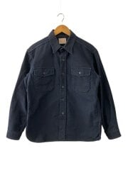 画像：CPOシャツ/モールスキン/長袖シャツ/38/コットン/BLK//
