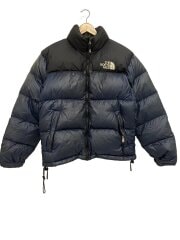 画像：NUPTSE JACKET_ヌプシジャケット/S/ナイロン/NVY/無地