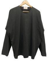 画像：長袖Tシャツ/5/コットン/BLK/RM192-012