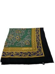 画像：スカーフ/シルク/GRN/レディース