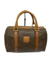 画像：ミニボストンバッグ/--/BRW/総柄/マカダム