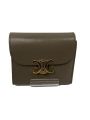 画像：3つ折り財布/--/GRY/レディース