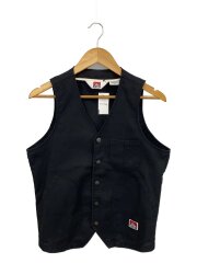 画像：ベスト/M/ポリエステル/BLK/無地