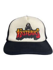 画像：メッシュキャップ/FREE/ポリエステル/BLK/プリント/メンズ/02253QH03