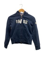 画像：パーカー/150cm/コットン/NVY/無地