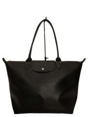 画像：トートバッグ/--/BLK/無地/L1899HYQ001