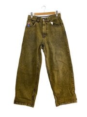 画像：ボトム/XS/コットン/YLW/無地