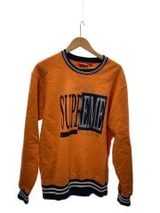 画像：17FW/team crewneck/スウェット/L/コットン/ORN/プリント