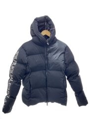 画像：ダウンジャケット/L/ポリエステル/BLK/無地