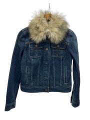 画像：ファー付きGジャン/S/コットン/IDG