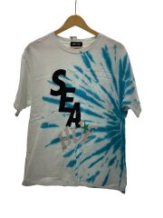 画像：Tシャツ/L/コットン/WHT