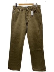 画像：old stussy/90s/紺タグ/ボトム/36/コットン/KHK/チェック