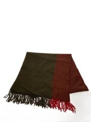 画像：マフラー/ウール/KHK/無地/メンズ/hp-l04-937