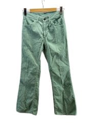 画像：70s/42TALON/ブーツカットパンツ/--/コーデュロイ/GRN/無地