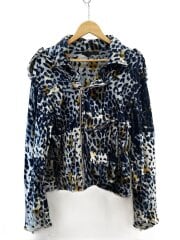 画像：ライダース/タオル地/ジャケット/--/--/マルチカラー/総柄