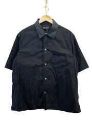 画像：Heusen Shirt Short Sleeve/半袖シャツ/48/コットン/BLK/無地