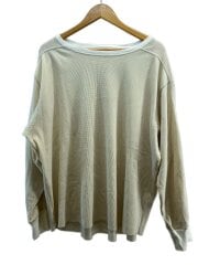 画像：サーマル/長袖Tシャツ/2/コットン/BEG/無地/m23-2-010