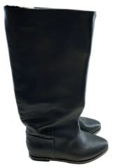 画像：ロングブーツ/37/BLK/レザー