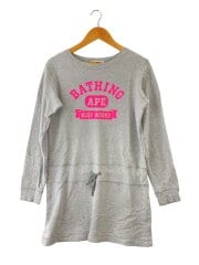 画像：00s/スウェットワンピース/長袖ワンピース/S/コットン/GRY//