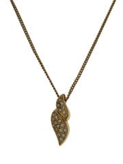 画像：ネックレス/メッキ/ラインストーン/GLD/トップ有/レディース//