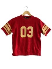 画像：ニット・セーター(厚手)/--/コットン/RED/F31510-KN03