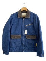 画像：ブルゾン/--/コットン/IDG/無地/waldesジップ