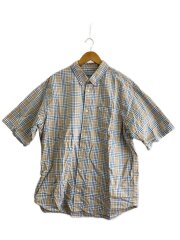 画像：半袖シャツ/XL/コットン/BEG/チェック/I034542//