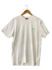 画像：Tシャツ/M/コットン/WHT/プリント//
