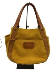 画像：ピット/トートバッグ/ハンドバッグ/キャンバス/YLW/無地