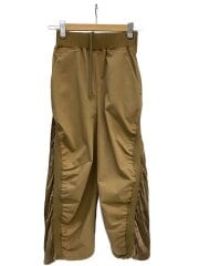 画像：ポリエステルチノパンツ/サテンドッキング/サルエルパンツ/S/ポリエステル/CML/ZU01FF274